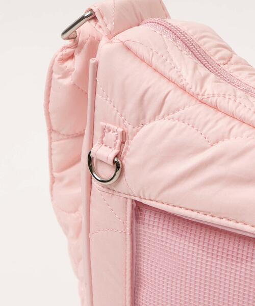 WEGO（ウィゴー）の「WEGO/ときめきキルティング痛ショルダー【Sサイズ】（ショルダーバッグ・レディース・ブラック/サックスブルー/ホワイト/イエロー/シルバー/ライトパープル/ライトピンク・FREE）」の8枚目の写真