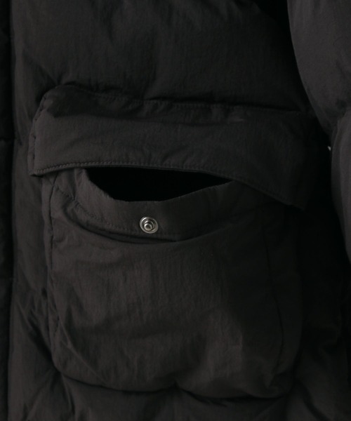 LOWRYS FARM(ローリーズファーム)の「エアサーマルフードブルゾン 116776(ダウンジャケット/コート・キッズ・アイボリー/ブルー/ブラック・150cm/140cm/130cm/120cm/110cm)」の5枚目の写真