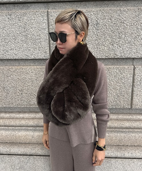 エコファーマフラー（マフラー）｜JENNE（ジェンヌ）のファッション