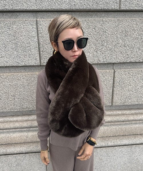 エコファーマフラー（マフラー）｜JENNE（ジェンヌ）のファッション