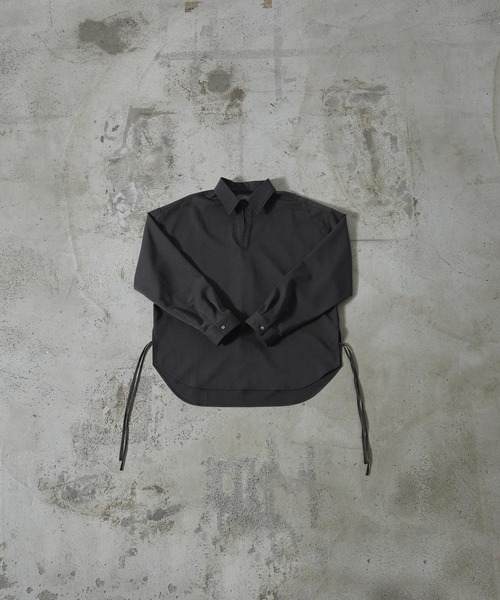 BOGEYLOUNGE　袖ラインスキッパーシャツ BOGEYLOUNGE 袖ラインスキッパーシャツ