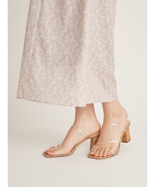 SNIDEL バリエミュール L 24.5 バリエミュール(サンダル)｜シューズ