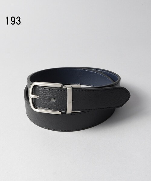 THE SHOP TK （ザ ショップ ティーケー ）の「◆リバーシブルバックルベルト（ベルト・メンズ・ブラック/ブルー系その他2/ブラック系・00）」の4枚目の写真