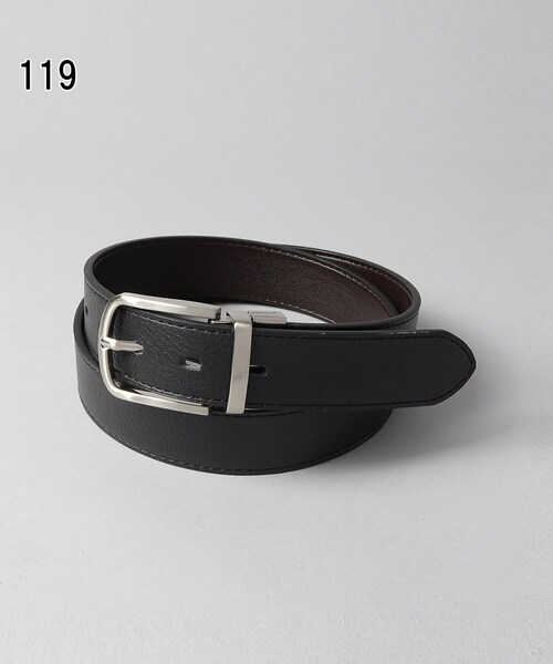 THE SHOP TK （ザ ショップ ティーケー ）の「◆リバーシブルバックルベルト（ベルト・メンズ・ブラック/ブルー系その他2/ブラック系・00）」の8枚目の写真