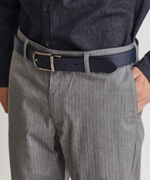 THE SHOP TK （ザ ショップ ティーケー ）の「◆リバーシブルバックルベルト（ベルト・メンズ・ブラック/ブルー系その他2/ブラック系・00）」の12枚目の写真