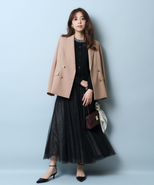 JUSGLITTY（ジャスグリッティー）の「ダブル釦テーラー