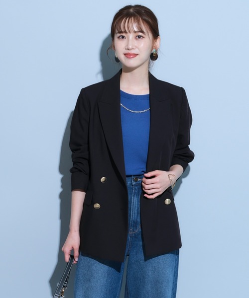 JUSGLITTY（ジャスグリッティー）の「ダブル釦テーラージャケット