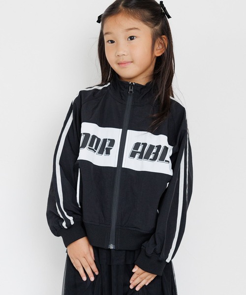 10C REPIPI（ジューシーレピピ）の「【10C REPIPI】ロゴキリカエトラックジャケット（ジャージ・キッズ・ホワイト/ブラック・130cm/110cm/120cm）」の9枚目の写真
