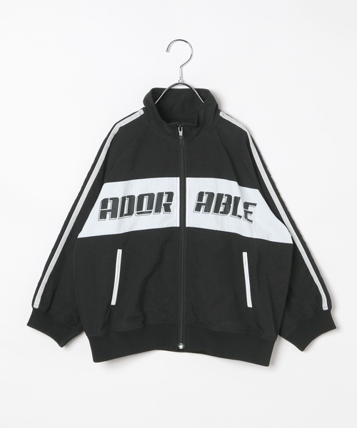 10C REPIPI（ジューシーレピピ）の「【10C REPIPI】ロゴキリカエトラックジャケット（ジャージ・キッズ・ホワイト/ブラック・130cm/110cm/120cm）」の11枚目の写真