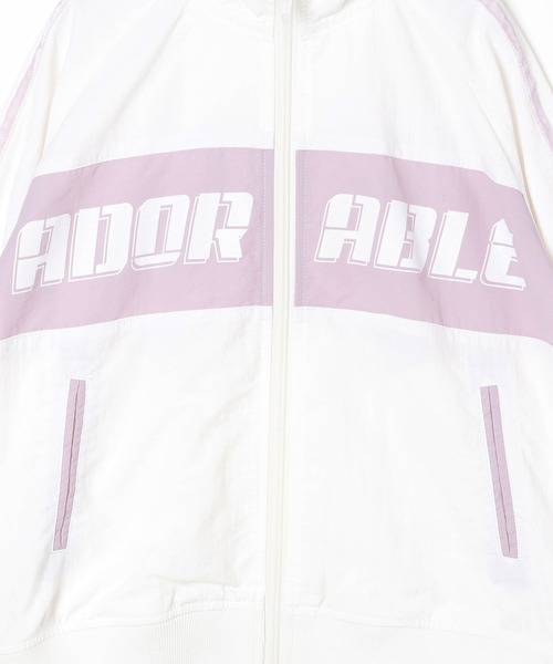 10C REPIPI（ジューシーレピピ）の「【10C REPIPI】ロゴキリカエトラックジャケット（ジャージ・キッズ・ホワイト/ブラック・130cm/110cm/120cm）」の19枚目の写真
