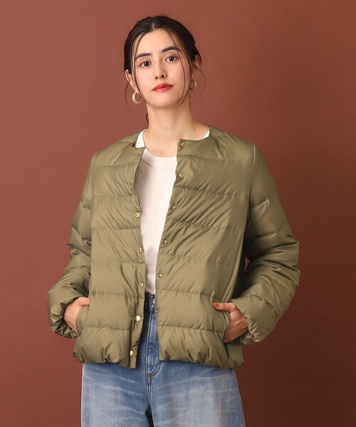 Traditional Weatherwear（トラディショナルウェザーウェア）の「Traditional Weatherwear（トラディショナル ウェザーウェア）ARKLEY ジャケット（その他アウター・レディース・オフホワイト/ブラック/ベージュ・01/02）」の12枚目の写真