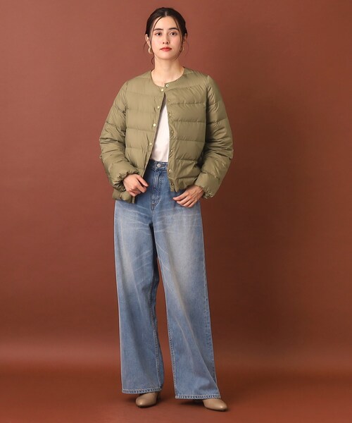 Traditional Weatherwear（トラディショナルウェザーウェア）の「Traditional Weatherwear（トラディショナル ウェザーウェア）ARKLEY ジャケット（その他アウター・レディース・オフホワイト/ブラック/ベージュ・01/02）」の14枚目の写真