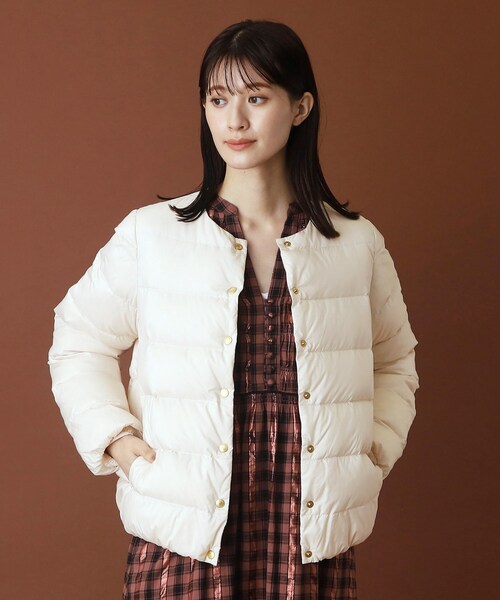 Traditional Weatherwear（トラディショナルウェザーウェア）の「Traditional Weatherwear（トラディショナル ウェザーウェア）ARKLEY ジャケット（その他アウター・レディース・オフホワイト/ブラック/ベージュ・01/02）」の19枚目の写真