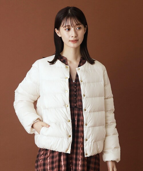 Traditional Weatherwear（トラディショナルウェザーウェア）の「Traditional Weatherwear（トラディショナル ウェザーウェア）ARKLEY ジャケット（その他アウター・レディース・オフホワイト/ブラック/ベージュ・01/02）」の20枚目の写真