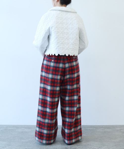 bulle de savon（ビュルデサボン）の「《bulle de savon 30th Anniversary》はなとまるキルティング ジャケット（その他アウター・レディース・ホワイト/ブラック/その他・FREE）」の15枚目の写真