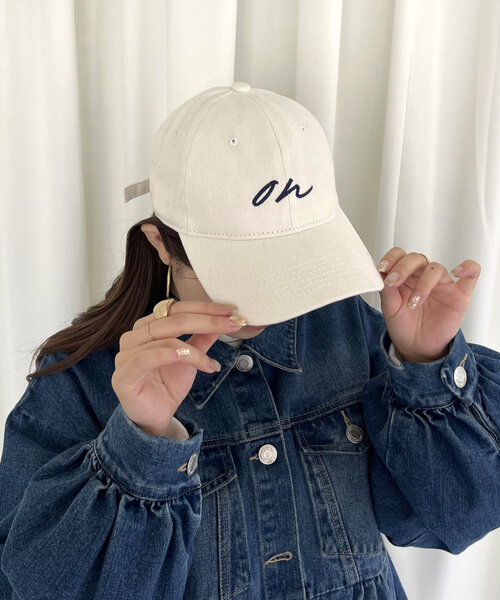 prose verse（プロズヴェール）の「シンプルロゴキャップ（キャップ・レディース・オフホワイト/ベージュ/ブラック・ﾌﾘ-）」の2枚目の写真