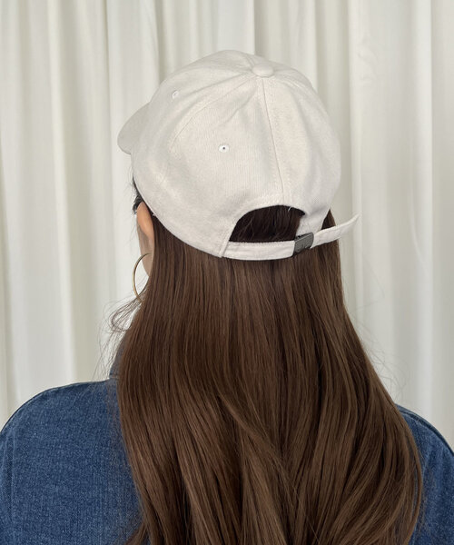prose verse（プロズヴェール）の「シンプルロゴキャップ（キャップ・レディース・オフホワイト/ベージュ/ブラック・ﾌﾘ-）」の11枚目の写真
