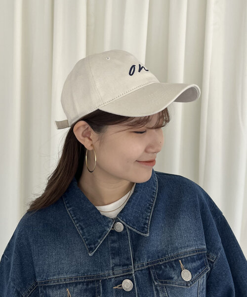 prose verse（プロズヴェール）の「シンプルロゴキャップ（キャップ・レディース・オフホワイト/ベージュ/ブラック・ﾌﾘ-）」の10枚目の写真