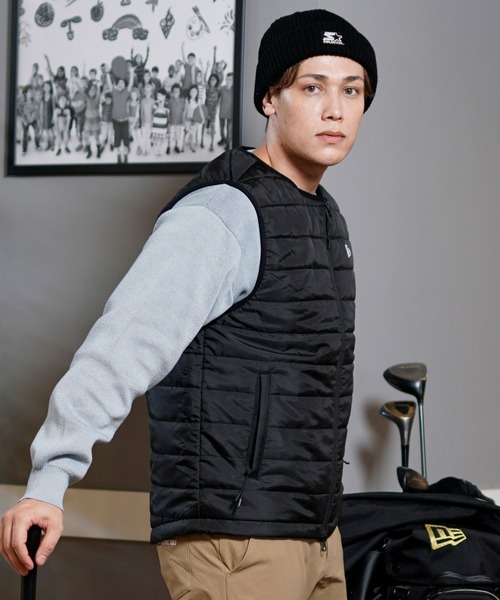NEW ERA/ニューエラ ベストジャケット 保温 軽量 14326427/14326428