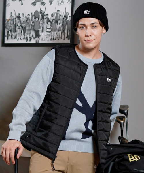 NEW ERA/ニューエラ ベストジャケット 保温 軽量 14326427/14326428