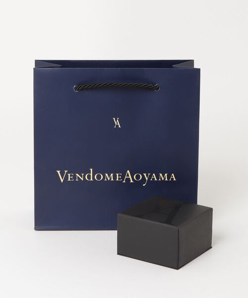 ブラックカルセドニー ネックレスヴァンドーム青山箱付きギフトボックス