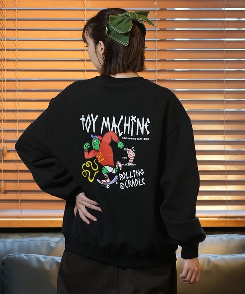 フォーリミ TOY MACHINE トレーナー　L フォーリミ TOY MACHINE トレーナー L フォーリミ TOY MACHINE