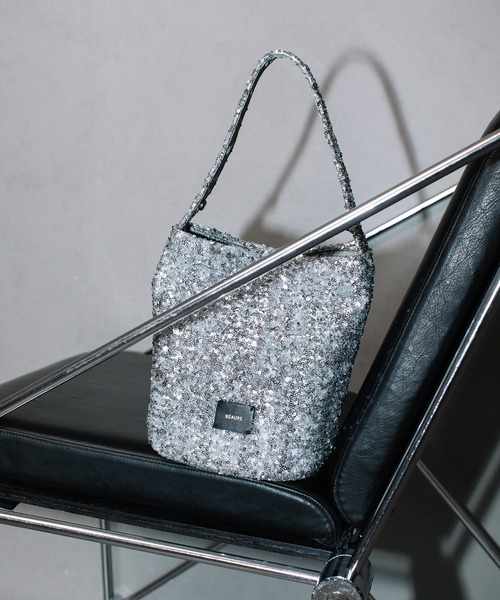 BEAURE ヴュレ スパンコール バケツ型 ワンショル(ショルダーバッグ)|Beau're(ヴュレ) BEAURE ヴュレ スパンコール バケツ型 ワンショル(ショルダーバッグ)|Beau're(ヴュレ)