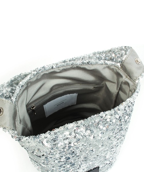 BEAURE ヴュレ スパンコール バケツ型 ワンショル(ショルダーバッグ)|Beau're(ヴュレ) BEAURE ヴュレ スパンコール バケツ型 ワンショル(ショルダーバッグ)|Beau're(ヴュレ)