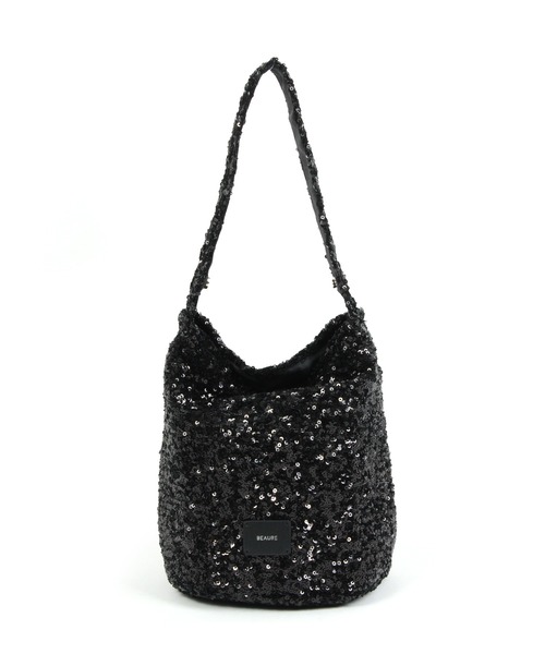 BEAURE ヴュレ スパンコール バケツ型 ワンショル(ショルダーバッグ)|Beau're(ヴュレ) BEAURE ヴュレ スパンコール バケツ型 ワンショル(ショルダーバッグ)|Beau're(ヴュレ)