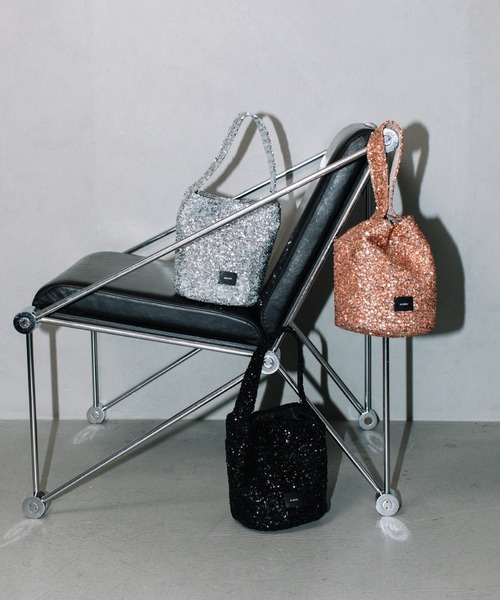 BEAURE ヴュレ スパンコール バケツ型 ワンショル(ショルダーバッグ)|Beau're(ヴュレ) BEAURE ヴュレ スパンコール バケツ型 ワンショル(ショルダーバッグ)|Beau're(ヴュレ)