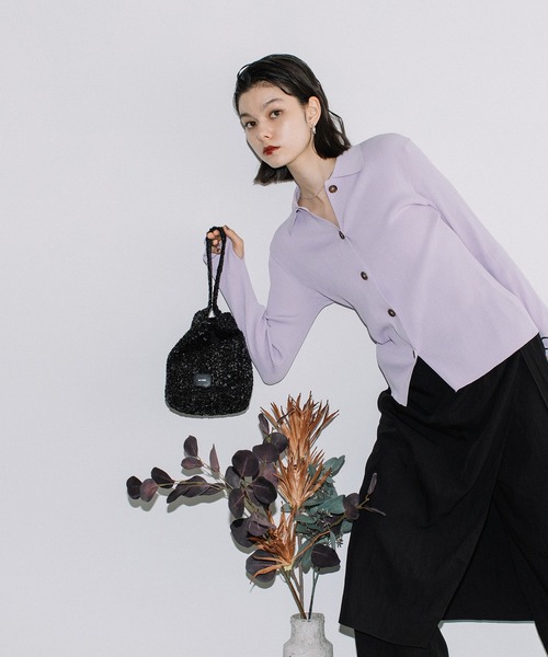 BEAURE ヴュレ スパンコール バケツ型 ワンショル(ショルダーバッグ)|Beau're(ヴュレ) BEAURE ヴュレ スパンコール バケツ型 ワンショル(ショルダーバッグ)|Beau're(ヴュレ)