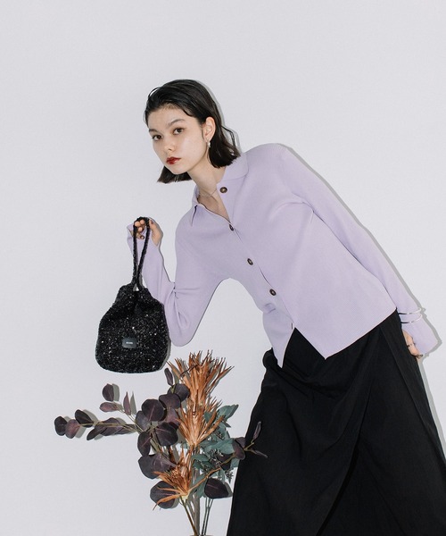 BEAURE ヴュレ スパンコール バケツ型 ワンショル(ショルダーバッグ)|Beau're(ヴュレ) BEAURE ヴュレ スパンコール バケツ型 ワンショル(ショルダーバッグ)|Beau're(ヴュレ)