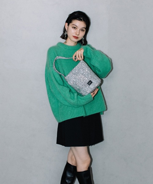 BEAURE ヴュレ スパンコール バケツ型 ワンショル(ショルダーバッグ)|Beau're(ヴュレ) BEAURE ヴュレ スパンコール バケツ型 ワンショル(ショルダーバッグ)|Beau're(ヴュレ)