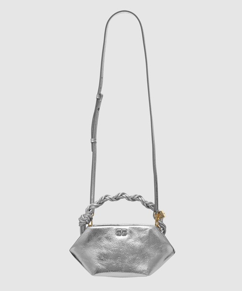Ganni Bou Bag Mini Metallic