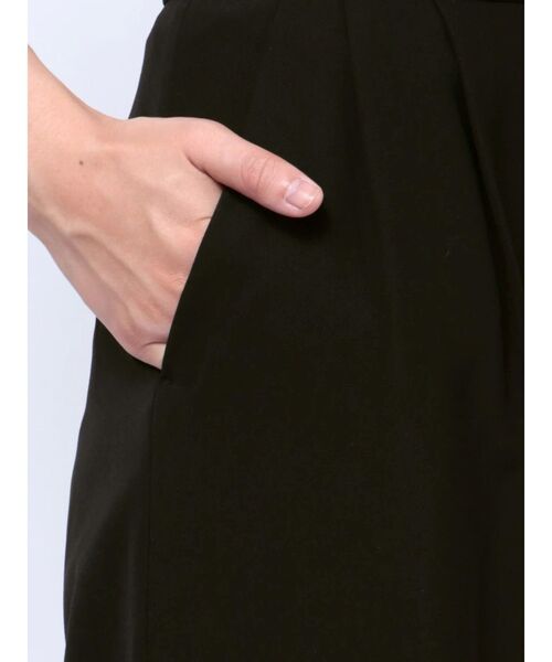 dazzlin（ダズリン）の「フリルスリットワイドパンツ（その他パンツ・レディース・ブラック/ベージュ・SMALL/MEDIUM）」の19枚目の写真