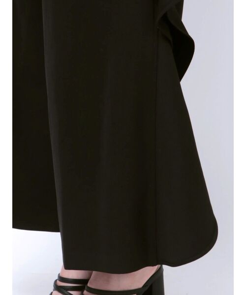 dazzlin（ダズリン）の「フリルスリットワイドパンツ（その他パンツ・レディース・ブラック/ベージュ・SMALL/MEDIUM）」の20枚目の写真