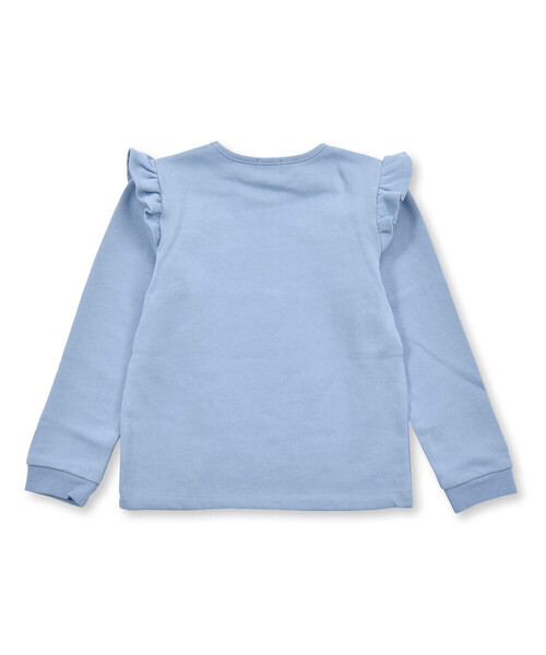 BeBe(ベベ)の「肩フリルハートロゴトレーナー(90~150cm)(スウェット・キッズ・ボルドー/ブルー・120cm/110cm/140cm/150cm/130cm/100cm/90cm)」の13枚目の写真