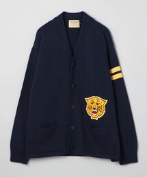 SKOOKUM（スクーカム）の「SKOOKUM×coen別注レタードカーディガン（WEB限定サイズ）（カーディガン/ボレロ）」