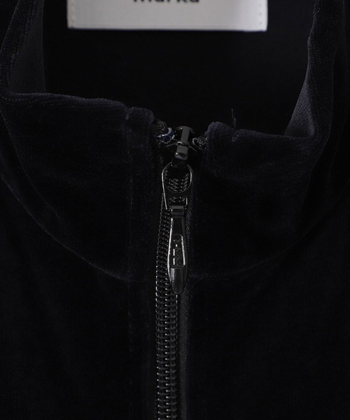 marka（マーカ）の「marka / マーカ：TRACK JACKET - 30/- organic cotton velour -：M24C-05CS01C[COR]（ブルゾン・メンズ・ダークネイビー・2/3/1）」の4枚目の写真