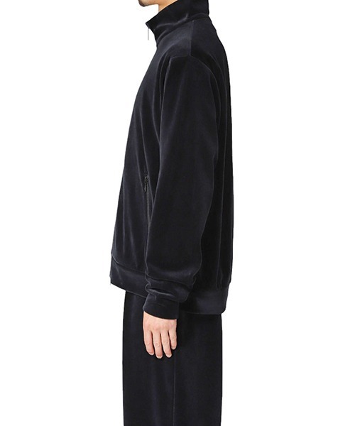 marka（マーカ）の「marka / マーカ：TRACK JACKET - 30/- organic cotton velour -：M24C-05CS01C[COR]（ブルゾン・メンズ・ダークネイビー・2/3/1）」の8枚目の写真