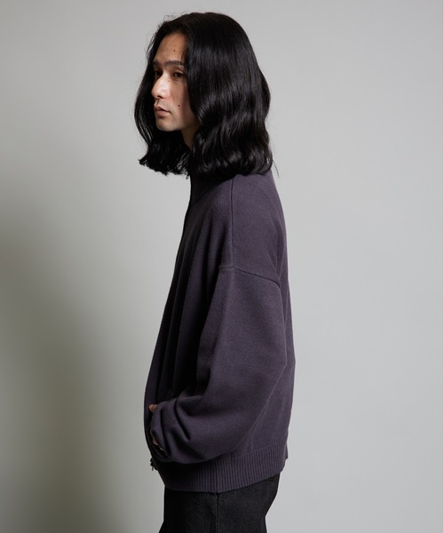 MandO(Auntie Rosa)(エムオー)の「【MandO】ハイネックドライバーズニット(ニット/セーター・メンズ・ブラック/チャコール/ブルー・MEDIUM/LARGE)」の10枚目の写真