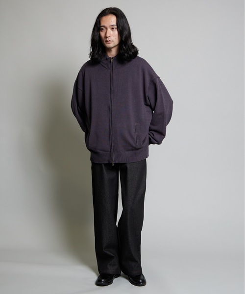 MandO(Auntie Rosa)(エムオー)の「【MandO】ハイネックドライバーズニット(ニット/セーター・メンズ・ブラック/チャコール/ブルー・MEDIUM/LARGE)」の12枚目の写真