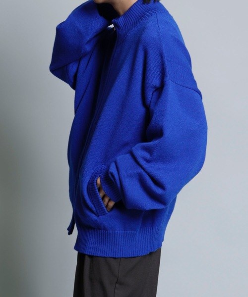 MandO(Auntie Rosa)(エムオー)の「【MandO】ハイネックドライバーズニット(ニット/セーター・メンズ・ブラック/チャコール/ブルー・MEDIUM/LARGE)」の15枚目の写真