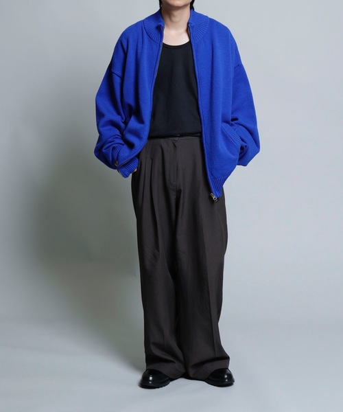 MandO(Auntie Rosa)(エムオー)の「【MandO】ハイネックドライバーズニット(ニット/セーター・メンズ・ブラック/チャコール/ブルー・MEDIUM/LARGE)」の18枚目の写真