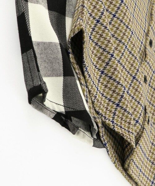 BRANSHES（ブランシェス）の「【おそろい】チェック柄長袖シャツ（シャツ/ブラウス・キッズ・ブラウン/ブラック・120/110/130/90/140/150/100/80）」の10枚目の写真