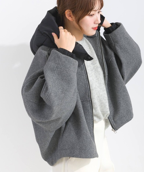 LUGIVA❤️ベージュ ファー フード付き ダウンベスト　サイズ38 ファー付きダウンベスト フリーサイズ - INOYA 井野屋