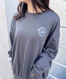 Backサークルスウェットチュニック