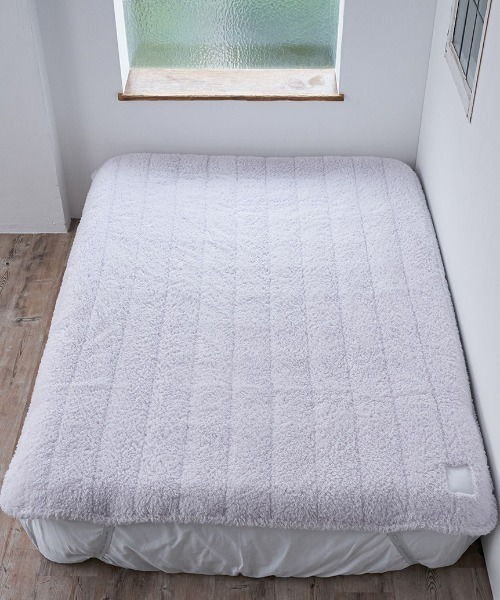 【Sleep】モコモコ 敷きパッド（ダブル）