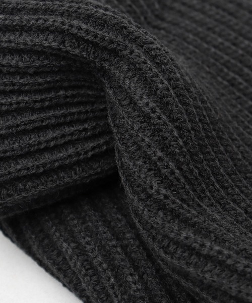 A.M.S.（エーエムエス）の「キャットイヤー ニット ワッチ（ニットキャップ/ビーニー・レディース・チャコール/アイボリー/ブラック・FREE）」の11枚目の写真