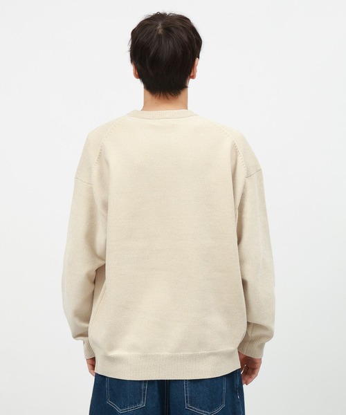 LAKOLE（ラコレ）の「ソフトモールニットプルオーバー / 116740（ニット/セーター・メンズ・アイボリー/ブラック/ブルー/グレー/ブラウン/オレンジ・X-LARGE/MEDIUM/LARGE）」の15枚目の写真